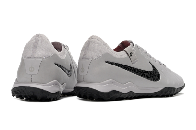 Nike Tiempo Legend 10 Pro TF Low-Tops Football Shoes - Grey/Black/Pink