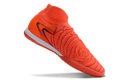 Nike Phantom Luna Elite NU IC High-Tops Football Shoes - Red/Silver/White