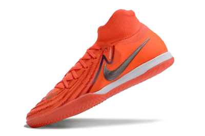 Nike Phantom Luna Elite NU IC High-Tops Football Shoes - Red/Silver/White