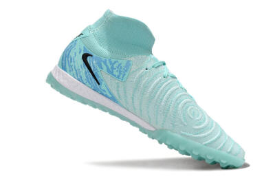 Nike Phantom Luna Elite NU TF High-Tops Football Shoes - Jade/Blue/Black