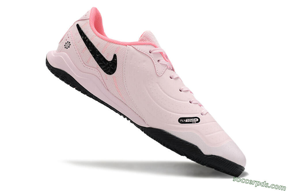 Nike Tiempo Legend 10 Academy IC Low-Tops Football Shoes - Pink/Black 4