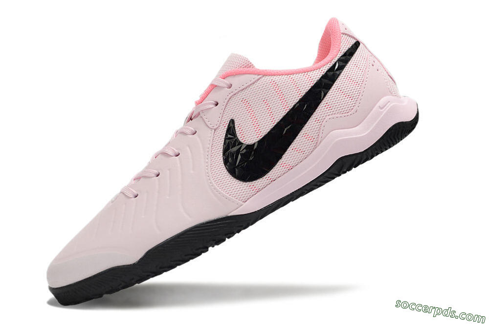 Nike Tiempo Legend 10 Academy IC Low-Tops Football Shoes - Pink/Black 5