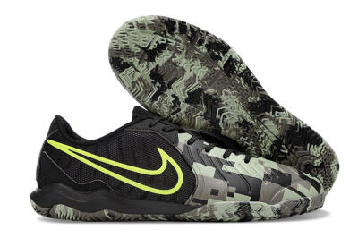 Nike Tiempo Legend 10 Academy IC Low-Tops Football Shoes - Camo/Black/Yellow