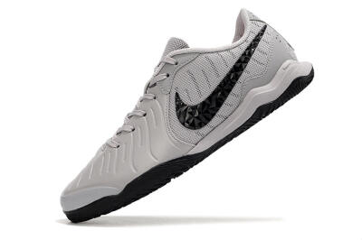 Nike Tiempo Legend 10 Academy IC Low-Tops Football Shoes - Grey/Black/Pink