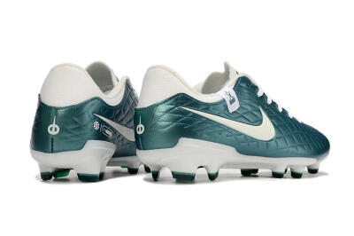 Nike Tiempo Legend 10 Academy FG Low-Tops Football Boots - Green/Beige/White