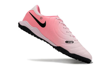 Nike Tiempo Legend 10 Academy TF Low-Tops Football Shoes - Pink/Black/White