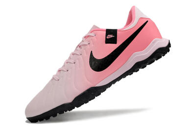 Nike Tiempo Legend 10 Academy TF Low-Tops Football Shoes - Pink/Black/White