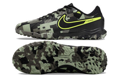 Nike Tiempo Legend 10 Academy TF Low-Tops Football Shoes - Camo/Yellow