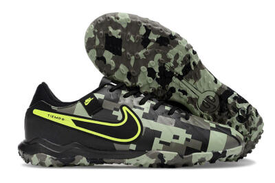 Nike Tiempo Legend 10 Academy TF Low-Tops Football Shoes - Camo/Yellow