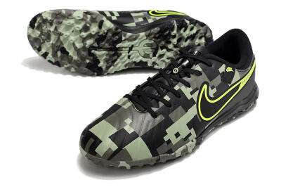 Nike Tiempo Legend 10 Academy TF Low-Tops Football Shoes - Camo/Yellow