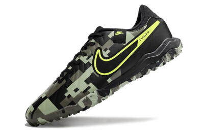 Nike Tiempo Legend 10 Academy TF Low-Tops Football Shoes - Camo/Yellow
