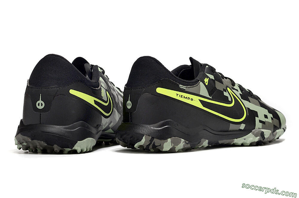 Nike Tiempo Legend 10 Academy TF Low-Tops Football Shoes - Camo/Yellow 6