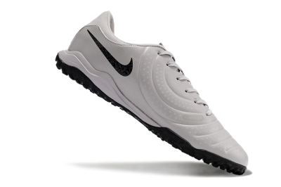 Nike Tiempo Legend 10 Academy TF Low-Tops Football Shoes - Grey/Black/Pink