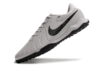 Nike Tiempo Legend 10 Academy TF Low-Tops Football Shoes - Grey/Black/Pink