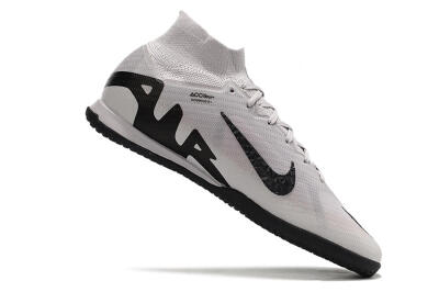 Nike Air Zoom Mercurial Superfly 9 Elite IC High-Tops Football Shoes - Grey/Black/Pink