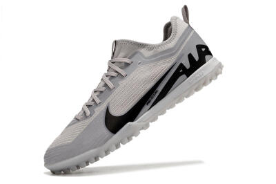 Nike Air Zoom Mercurial Vapor 15 Pro TF Low-Tops Football Shoes - Grey/Black