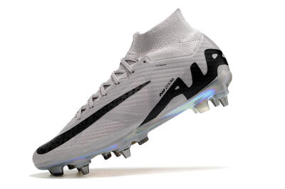 Nike Air Zoom Mercurial Superfly 9 Elite SG High-Tops Football Boots - Grey/Black/Gold