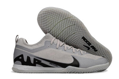 Nike Air Zoom Mercurial Vapor 15 Pro IC Low-Tops Football Shoes - Grey/Black