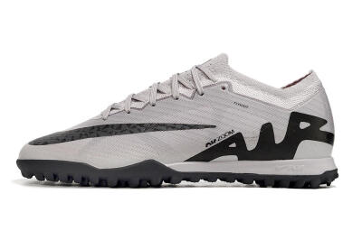 Nike Air Zoom Mercurial Vapor 15 Elite TF Low-Tops Football Shoes - Grey/Black/Pink
