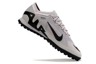 Nike Air Zoom Mercurial Vapor 15 Elite TF Low-Tops Football Shoes - Grey/Black/Pink