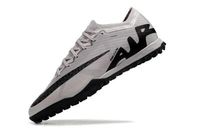 Nike Air Zoom Mercurial Vapor 15 Elite TF Low-Tops Football Shoes - Grey/Black/Pink