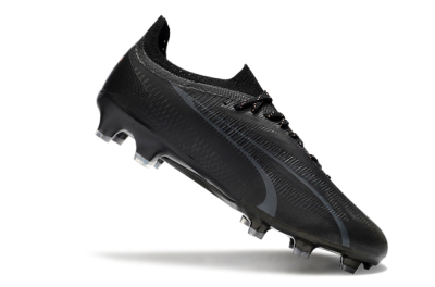Puma Ultra Ultimate FG Low-Tops Football Boots - Black/Red