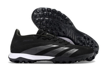 Adidas Predator 24 Elite TF Low-Tops Football Shoes - Black/White