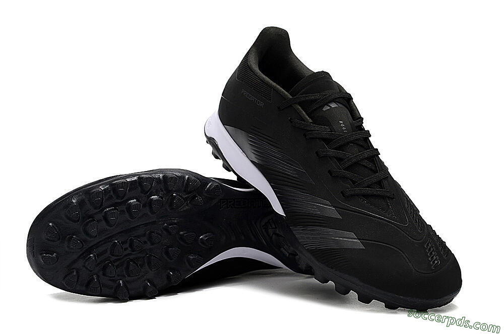 Adidas Predator 24 Elite TF Low-Tops Football Shoes - Black/White 3