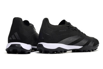 Adidas Predator 24 Elite TF Low-Tops Football Shoes - Black/White
