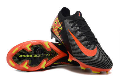 Nike Air Zoom Mercurial Vapor 16 Elite FG Low-Tops Football Boots - Black/Red/Yellow