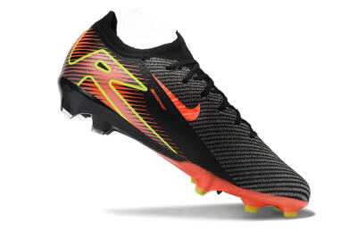 Nike Air Zoom Mercurial Vapor 16 Elite FG Low-Tops Football Boots - Black/Red/Yellow