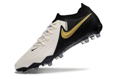 Nike Phantom Luna Elite AG Low-Tops Football Boots - White/Black/Gold