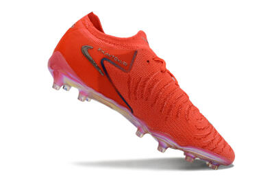 Nike Phantom Luna Elite AG Low-Tops Football Boots - Red/Silver/Gold
