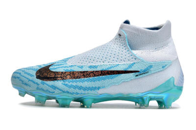 Nike Phantom GX Elite FG High-Tops Football Boots - Jade/Black/Gold