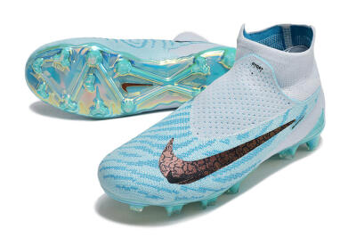 Nike Phantom GX Elite FG High-Tops Football Boots - Jade/Black/Gold