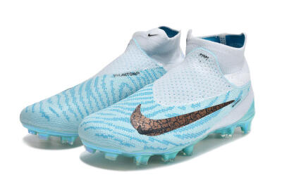 Nike Phantom GX Elite FG High-Tops Football Boots - Jade/Black/Gold
