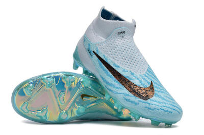 Nike Phantom GX Elite FG High-Tops Football Boots - Jade/Black/Gold
