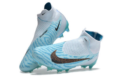Nike Phantom GX Elite FG High-Tops Football Boots - Jade/Black/Gold