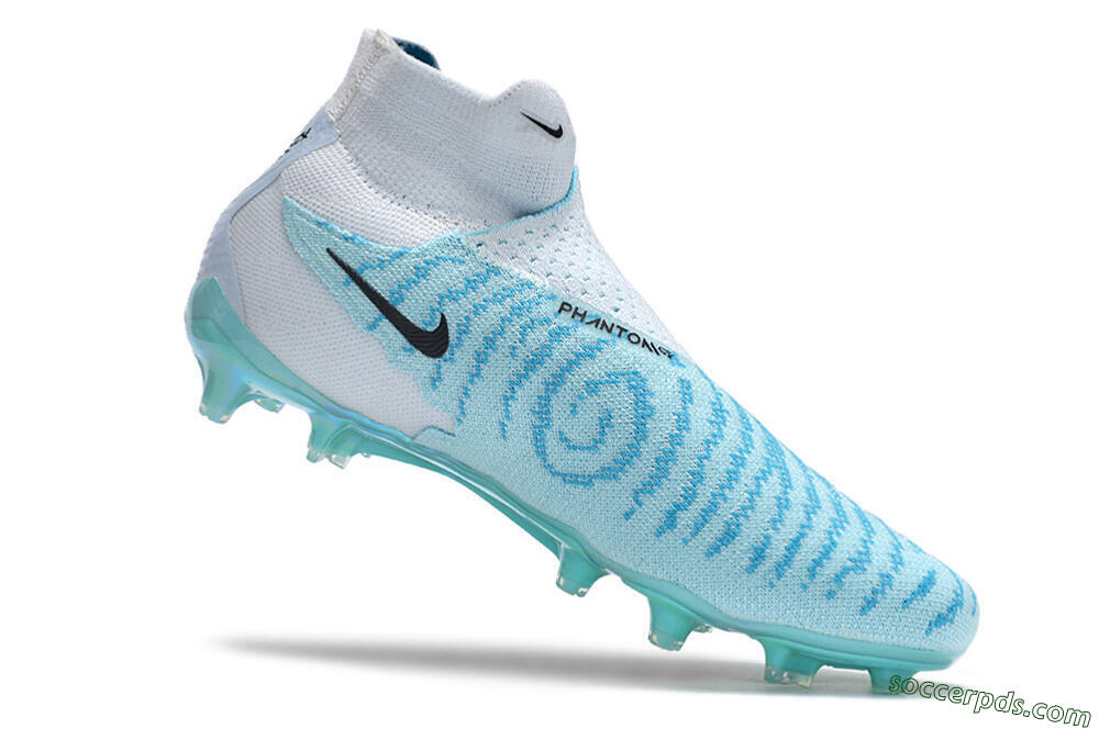 Nike Phantom GX Elite FG High-Tops Football Boots - Jade/Black/Gold 7