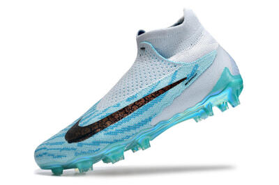 Nike Phantom GX Elite FG High-Tops Football Boots - Jade/Black/Gold
