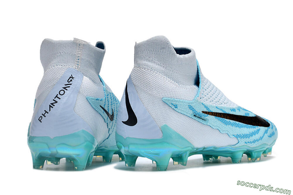 Nike Phantom GX Elite FG High-Tops Football Boots - Jade/Black/Gold 9