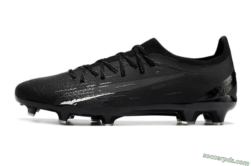 Puma Ultra Ultimate FG Low-Tops Football Boots - Black/White 2
