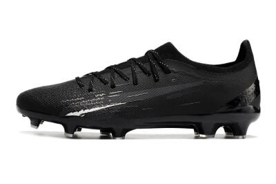 Puma Ultra Ultimate FG Low-Tops Football Boots - Black/White