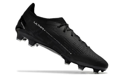Puma Ultra Ultimate FG Low-Tops Football Boots - Black/White