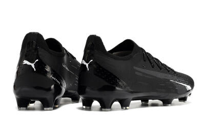 Puma Ultra Ultimate FG Low-Tops Football Boots - Black/White
