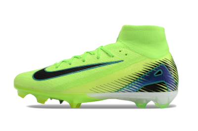 Nike Air Zoom Mercurial Superfly 10 Elite FG High-Tops Football Boots - Yellow/Blue/Black