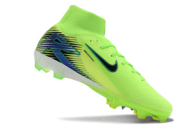 Nike Air Zoom Mercurial Superfly 10 Elite FG High-Tops Football Boots - Yellow/Blue/Black