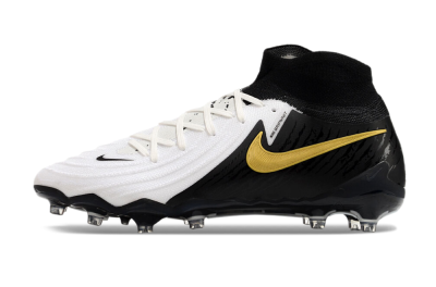 Nike Phantom Luna Elite AG High-Tops Football Boots - White/Black/Gold