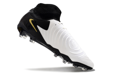 Nike Phantom Luna Elite AG High-Tops Football Boots - White/Black/Gold
