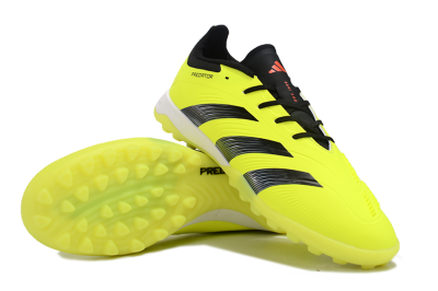 Adidas Predator 24 Elite TF Low-Tops Football Shoes - Yellow/Black/White